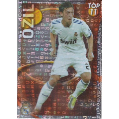 Ozil Top Rojo Letras Real Madrid 632