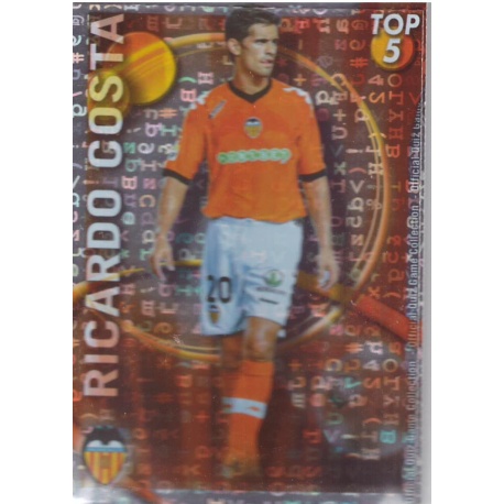 Ricardo Costa Top Rojo Letras Valencia 570