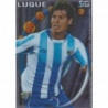 Cromos de Fútbol Luque Superstar Brillo Liso Málaga Mundicromo Quiz 2010-11