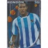 Cromos de Fútbol Rondón Superstar Brillo Liso Málaga Mundicromo Quiz 2010-11