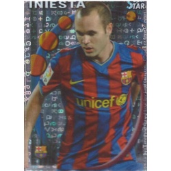 Iniesta Superstar Brillo Letras Barcelona 24