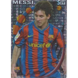 Messi Superstar Brillo Letras Barcelona 25