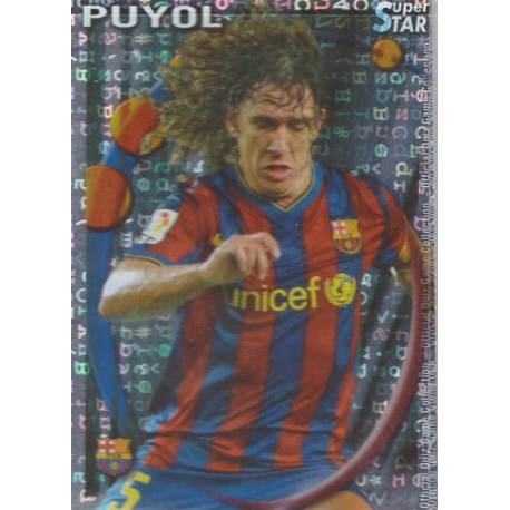 Puyol Superstar Brillo Letras Barcelona 26