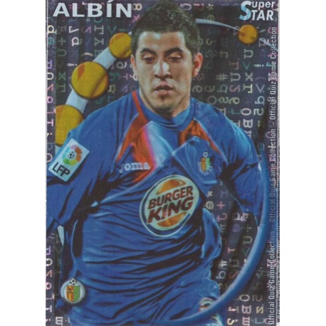 Albín Superstar Brillo Letras Getafe 162