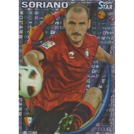 Soriano Superstar Brillo Letras Osasuna 323