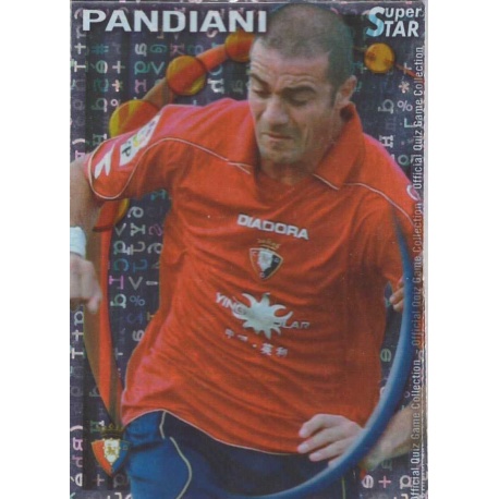 Pandiani Superstar Brillo Letras Osasuna 324