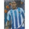 Soccer Trading Cards Rondón Málaga Superstar Brillo Letras Mundicromo Fichas Liga 2010-11