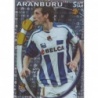 Offer Soccer Cards Aranburu Real Sociedad Superstar Brillo Letras Mundicromo Quiz 2010-11