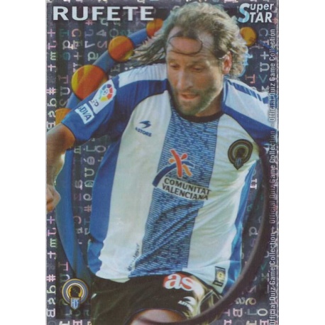 Rufete Superstar Brillo Letras Hercules 510