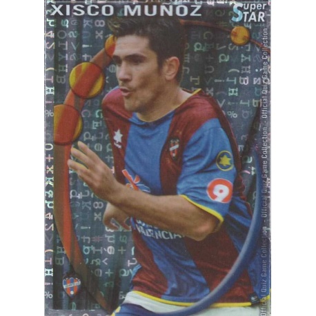 Xisco Muñoz Superstar Brillo Letras Levante 537