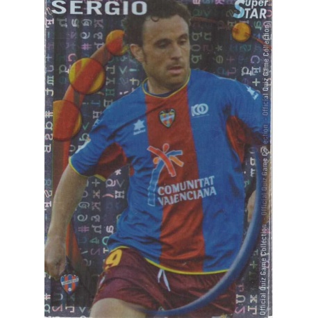 Sergio Superstar Brillo Letras Levante 539