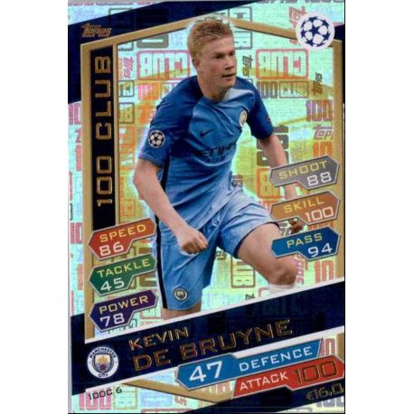 Topps Match Attax 17/18-414-Kevin DE BRUYNE 