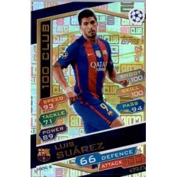 Luis Suárez 100 Club-9 Match Attax Champions 2016-17