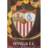 Trading Cards Escudo Brillo Liso Sevilla Mundicromo Quiz 2010-11