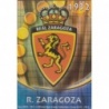 Comprar Cromo Escudo Cuadros Zaragoza Mundicromo Fichas Liga 2010-11