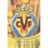 Soccer Trading Cards Escudo Villarreal Mate Las Fichas de La Liga 2010-11