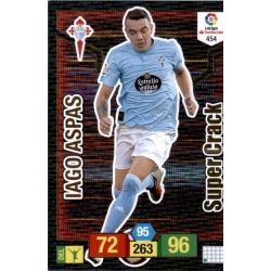 Iago Aspas Super Cracks 454 Adrenalyn XL La Liga Santander 2018-19