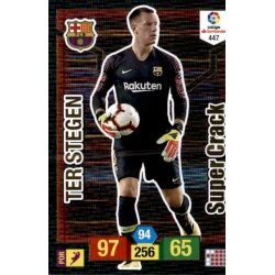 Ter Stegen Super Cracks 447 Adrenalyn XL La Liga Santander 2018-19