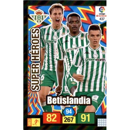Betislandia Super Heroes 437 Adrenalyn XL La Liga Santander 2018-19