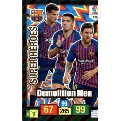 Demolition Men Super Heroes 436 Adrenalyn XL La Liga Santander 2018-19