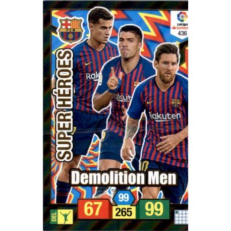 Demolition Men Super Heroes 436 Adrenalyn XL La Liga Santander 2018-19