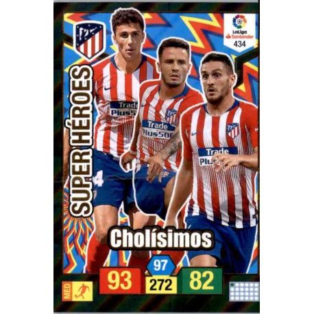 Cholisimos Super Heroes 434 Adrenalyn XL La Liga Santander 2018-19