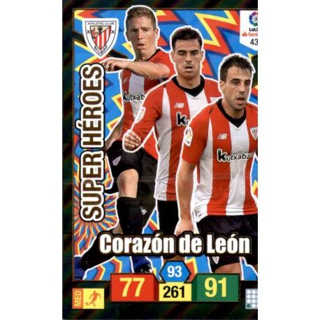 Corazón de León Super Heroes 433 Adrenalyn XL La Liga Santander 2018-19