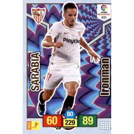 Sarabia Ironman 431 Adrenalyn XL La Liga Santander 2018-19