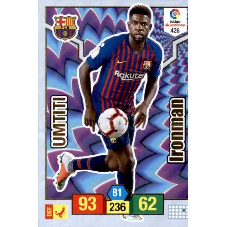 Umtiti Ironman 426 Adrenalyn XL La Liga Santander 2018-19