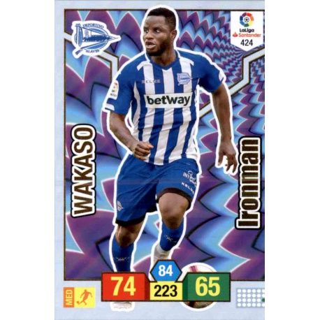 Wakaso Ironman 424 Adrenalyn XL La Liga Santander 2018-19
