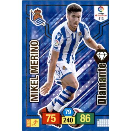 Mikel Merino Diamantes 413 Adrenalyn XL La Liga Santander 2018-19