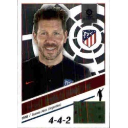 Sale Cards Diego Pablo Simeone Atlético Madrid Cromos Liga Este 22 23