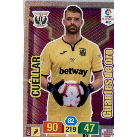 Cuellar Guantes de Oro 402 Adrenalyn XL La Liga Santander 2018-19