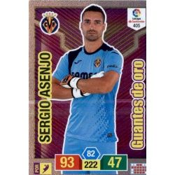 Sergio Asenjo Guantes de Oro 405 Adrenalyn XL La Liga Santander 2018-19