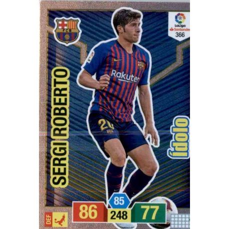 Sergi Roberto Ídolos 366 Adrenalyn XL La Liga Santander 2018-19