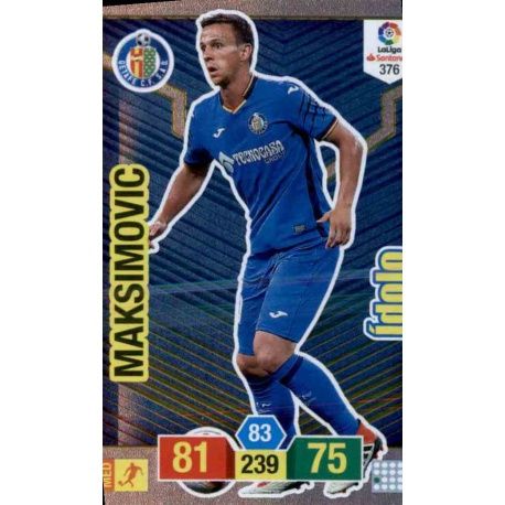 Maksimovic Ídolos 376 Adrenalyn XL La Liga Santander 2018-19