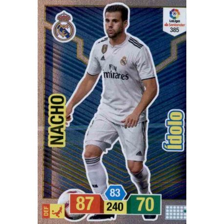 Nacho Ídolos 385 Adrenalyn XL La Liga Santander 2018-19