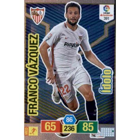 Franco Vazquez Ídolos 391 Adrenalyn XL La Liga Santander 2018-19