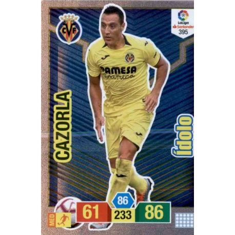 Cazorla Ídolos 395 Adrenalyn XL La Liga Santander 2018-19