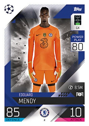 ティノ・マルチネス　メジャーリーグ　トレーディングカード Offer Soccer Cards Edouard Mendy Chelsea Topps Match Attax 2022/23