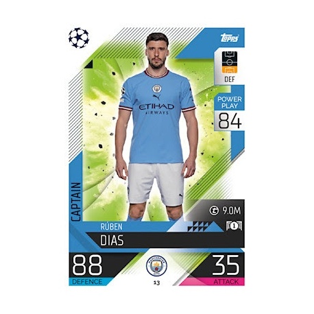 Rúben Dias Captain Manchester City 13