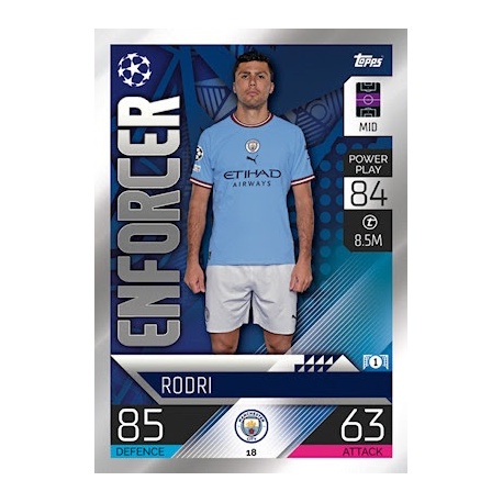 Rodri Enforcer Manchester City 18
