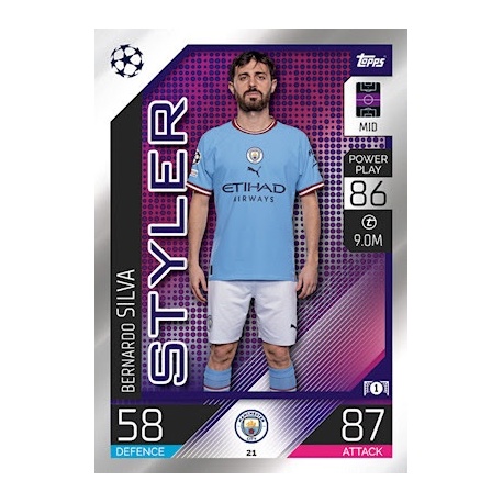 Bernardo Silva Styler Manchester City 21