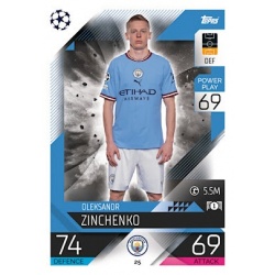 Oleksandr Zinchenko Manchester City 25