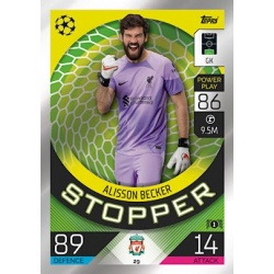 Alisson Becker Stopper Liverpool 29