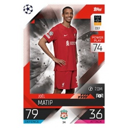 Joel Matip Liverpool 34