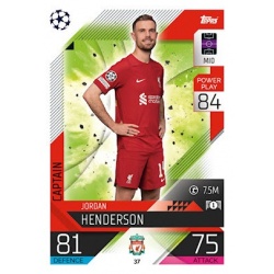 Jordan Henderson Captain Liverpool 37