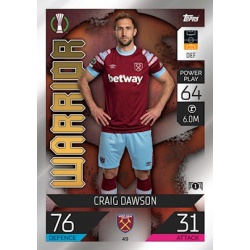 Craig Dawson Warrior West Ham United 49