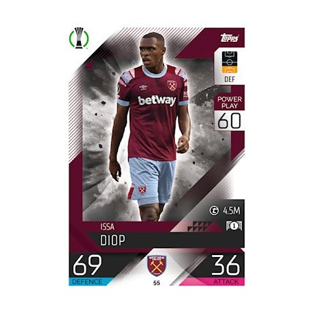 Issa Diop West Ham United 55