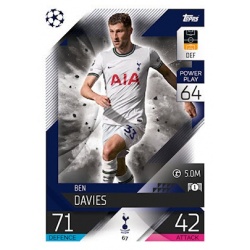 Ben Davies Tottenham Hotspur 67